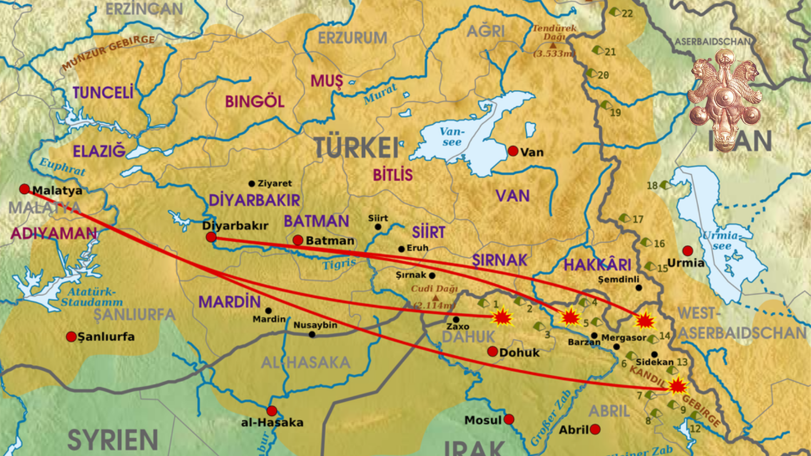 900 prominent figures sign appeal to stop Turkish military is attacking and invading the Kurdistan Region of Iraq