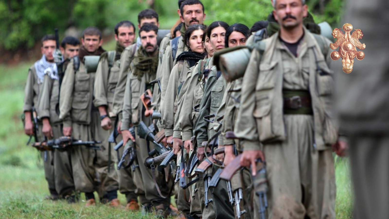 The vicinity of the Kurdish city of Semdinli in Turkey is under the control of Kurdish Guerillas!