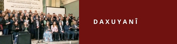 Daxuyanî li ser geşdanên li Sûrîye, Bakûr-Rojhilatê  Sûrî û Rojavayê Kurdistanê