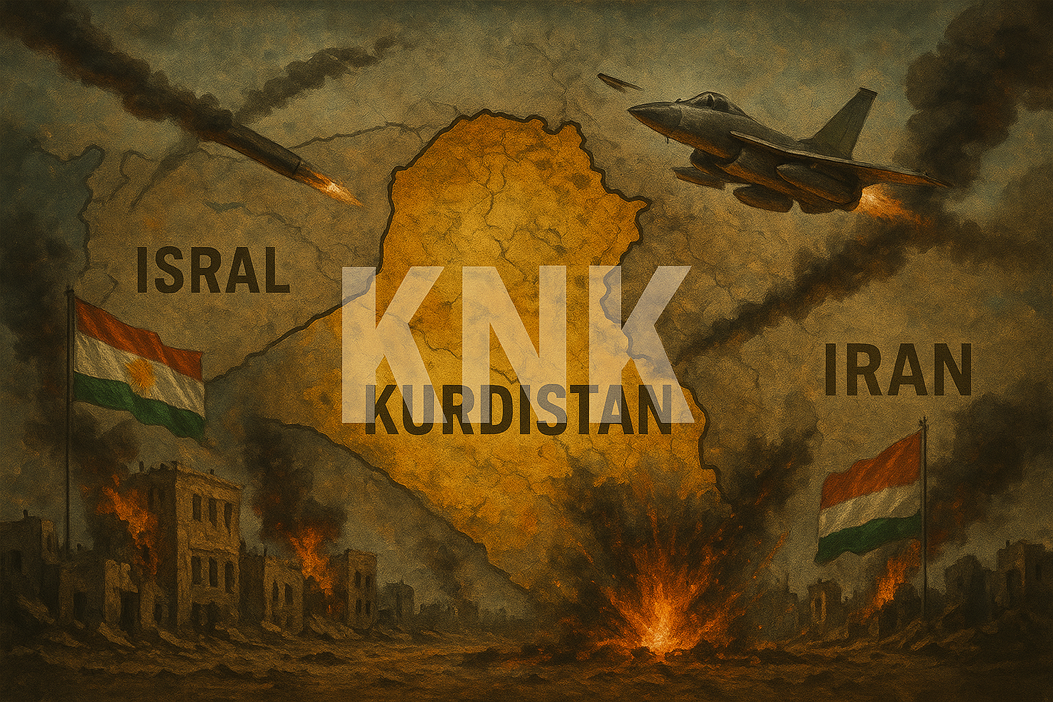 بەیاننامەی کۆنگرەی نەتەوەیی کوردستان سەبارەت بە شەڕی نێوان ئیسرائیل و ئێران